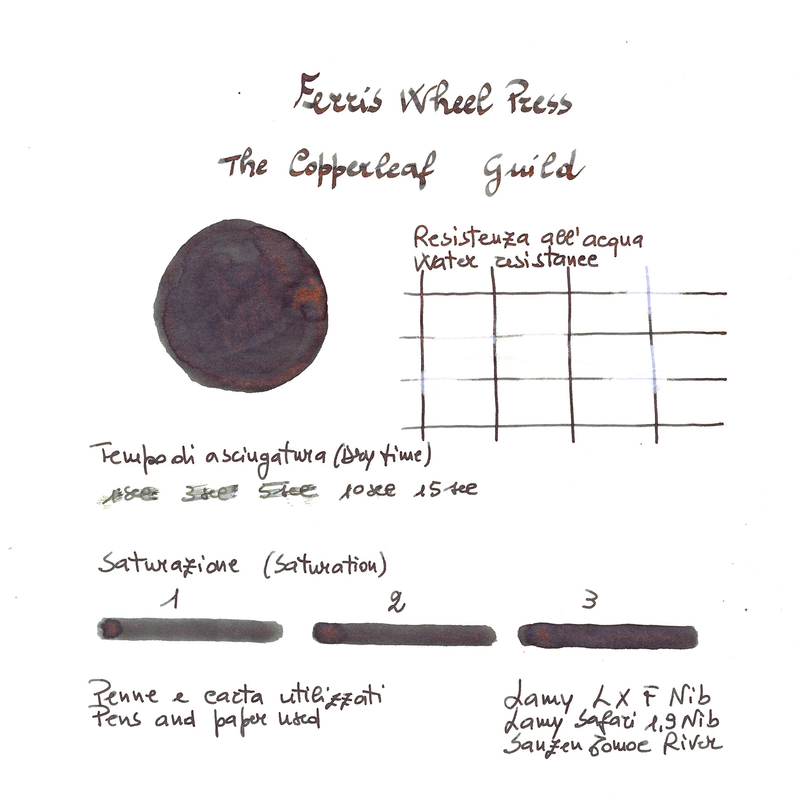 Ferris Wheel Press Ferris Wheel Press The Copperleaf Guild Ink Bottle 10 ml