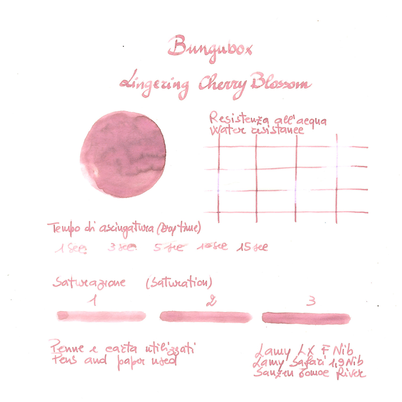 Bungubox Bungubox Ink Tells More Lingering Cherry Blossoms Inchiostro 30 ml