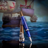 Nino Marino Signature Nino Marino Signature Columbus Fountain Pen Silver Limited Edition