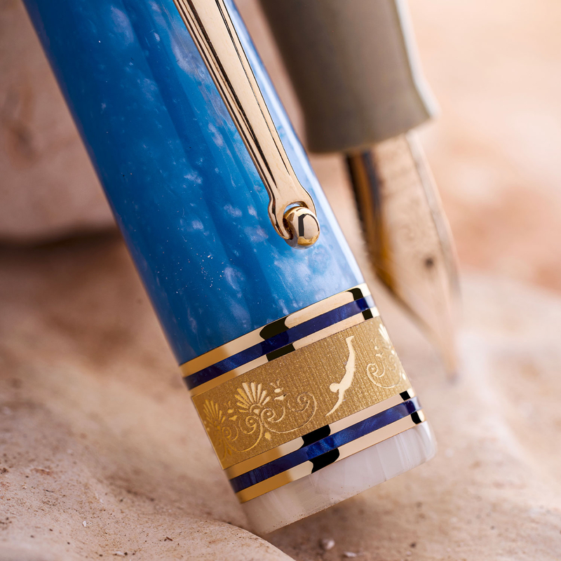 Delta Delta Paestum K Fountain Pen Limited Edition 14k