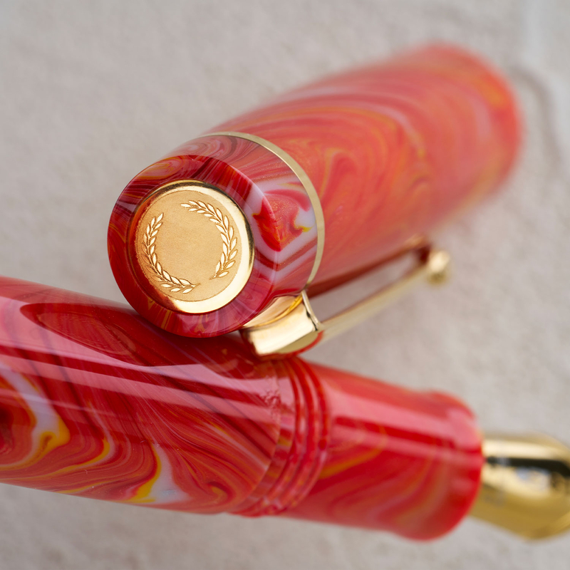 Delta Delta Signs of Time Fountain Pen Neoclassicism