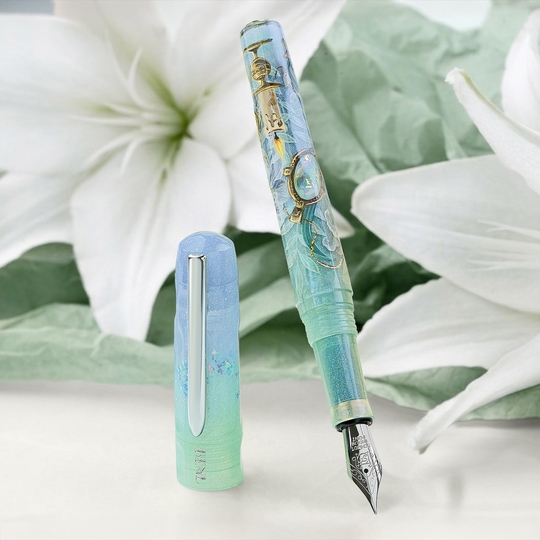 Benu Talisman Penna Stilografica White Lily