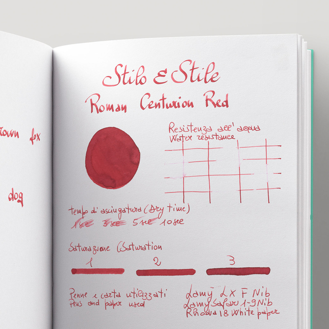 Stilo&Stile Roman Centurion Red Inchiostro 30 ml