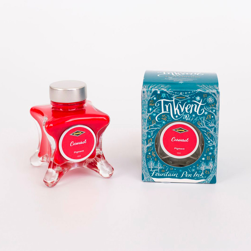 Diamine Diamine Inkvent Carousel Ink Bottle 50 ml Teal Edition Pigment
