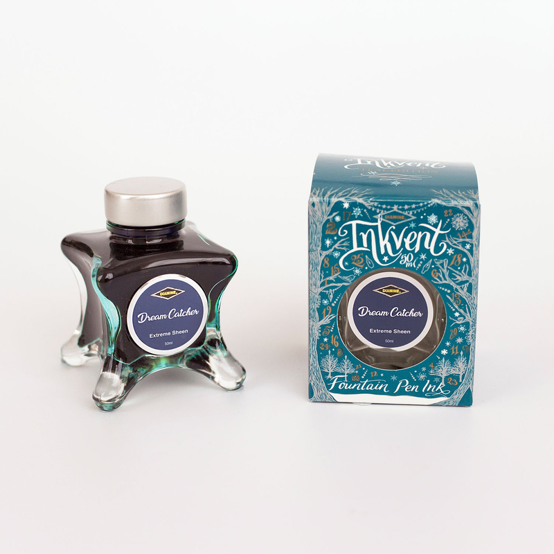 Diamine Diamine Inkvent Dream Catcher Inchiostro 50 ml Teal Edition Extreme Sheen