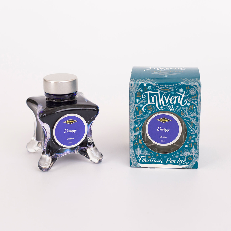 Diamine Diamine Inkvent Energy Ink Bottle 50 ml Teal Edition Sheen