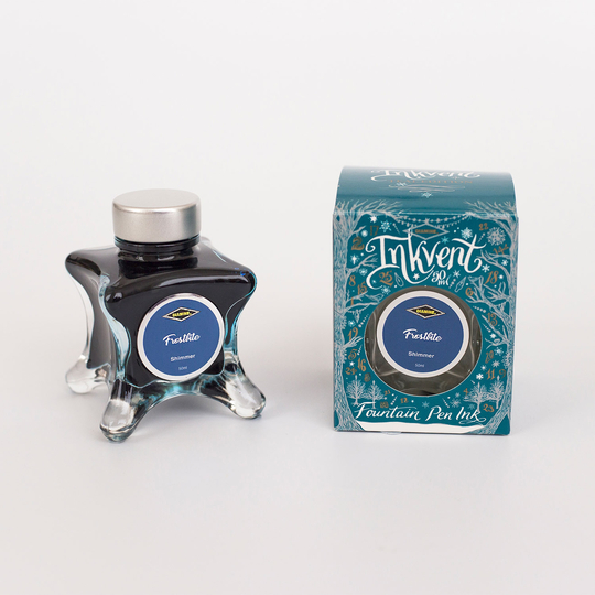 Diamine Inkvent Frostbite Ink Bottle 50 ml Teal Edition Shimmer