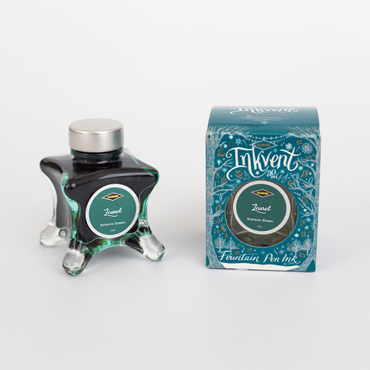 Diamine Inkvent Laurel Ink Bottle 50 ml Teal Edition Extreme Sheen