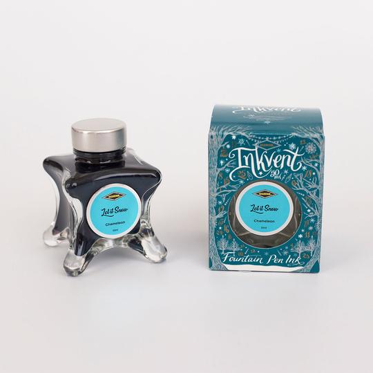 Diamine Inkvent Let it Snow Inchiostro 50 ml Teal Edition Chameleon