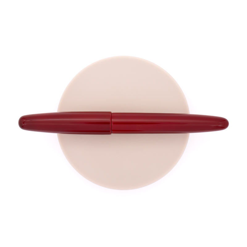 Wancher Wancher Dream Pen Aizu Urushi Penna Stilografica Aka Tamenuri