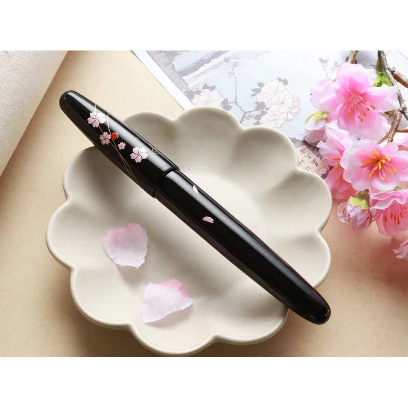 Wancher Wancher Dream Pen Echizen Urushi Fountain Pen Sakura Zukiyo