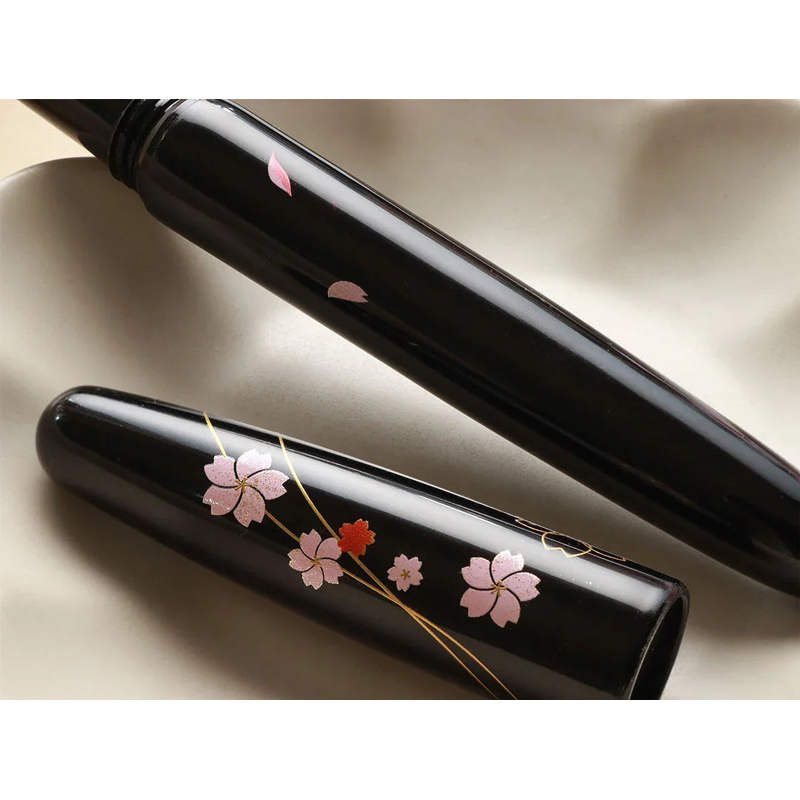 Wancher Wancher Dream Pen Echizen Urushi Penna Stilografica Sakura Zukiyo