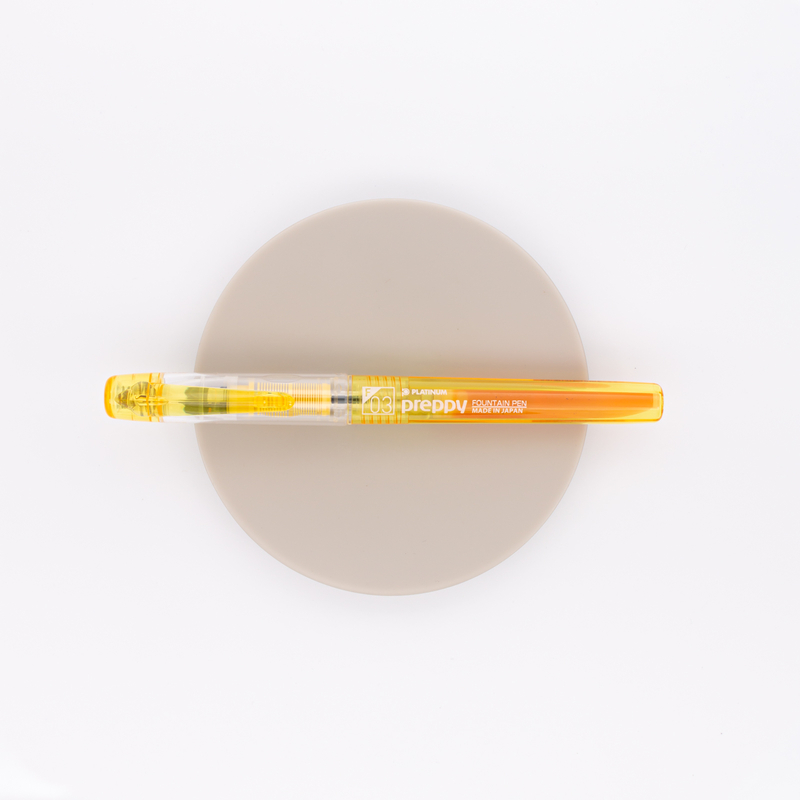 Platinum Preppy 03 Penna Stilografica Gialla