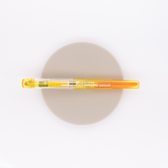 Platinum Preppy 03 Penna Stilografica Gialla