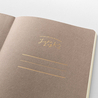 Midori Midori Yuru Log Notebook B6 Cat Dot