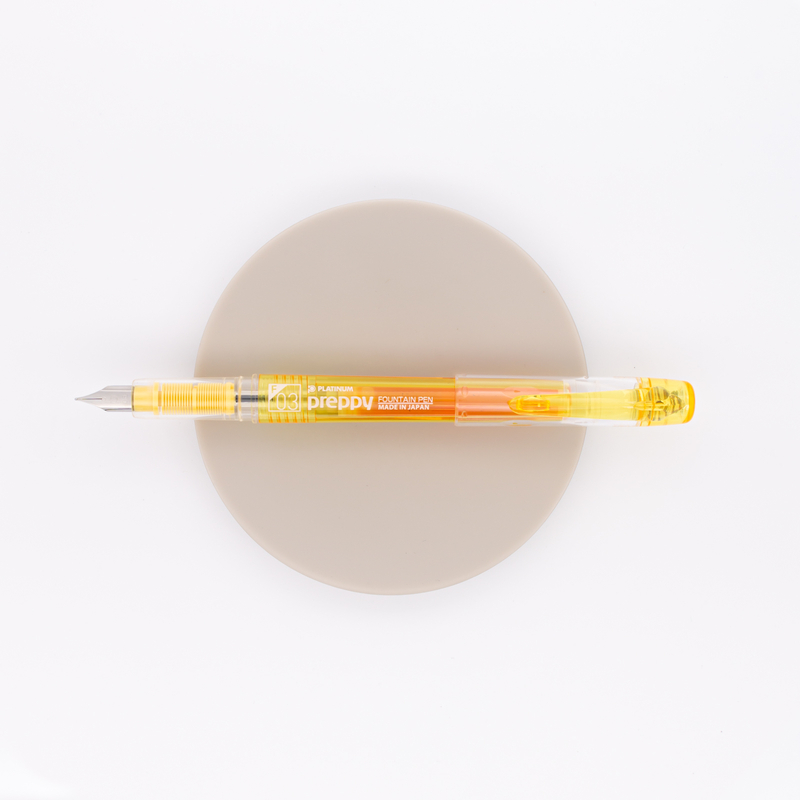 Platinum Preppy 03 Penna Stilografica Gialla