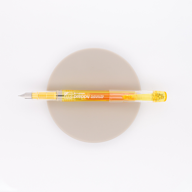 Platinum Preppy 03 Penna Stilografica Gialla