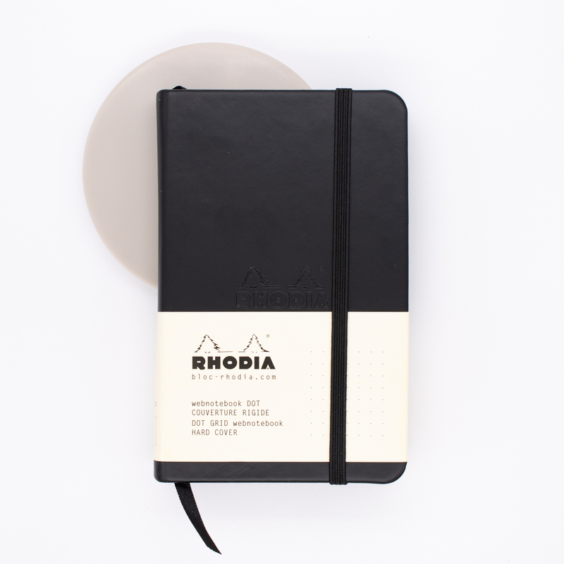 Rhodia Webnotebook A6 Dot Black