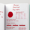 Diamine Diamine Inkvent Ruby Taffeta Inchiostro 50 ml Teal Edition Chameleon