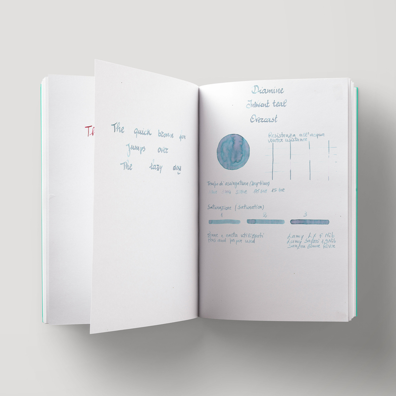 Diamine Diamine Inkvent Overcast Inchiostro 50 ml Teal Edition
