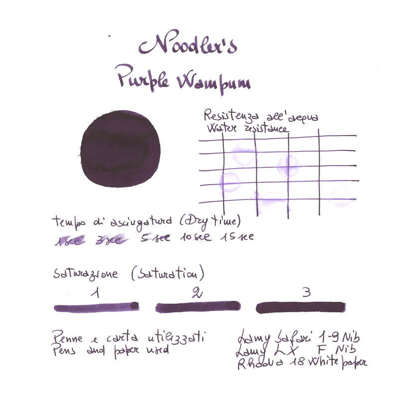 Noodler's Purple Wampum Inchiostro 3 oz