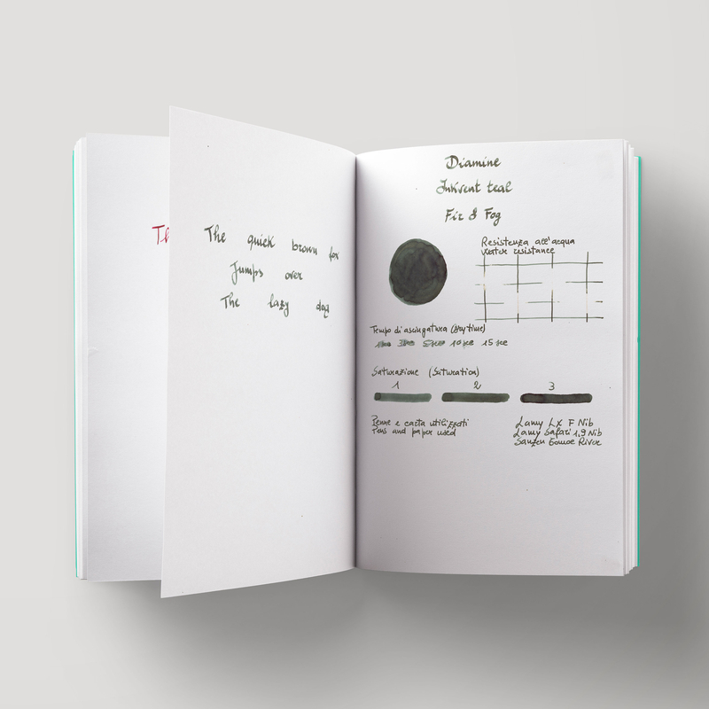 Diamine Diamine Inkvent Fir & Fog Inchiostro 50 ml Teal Edition Chameleon