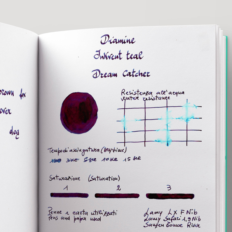Diamine Diamine Inkvent Dream Catcher Inchiostro 50 ml Teal Edition Extreme Sheen
