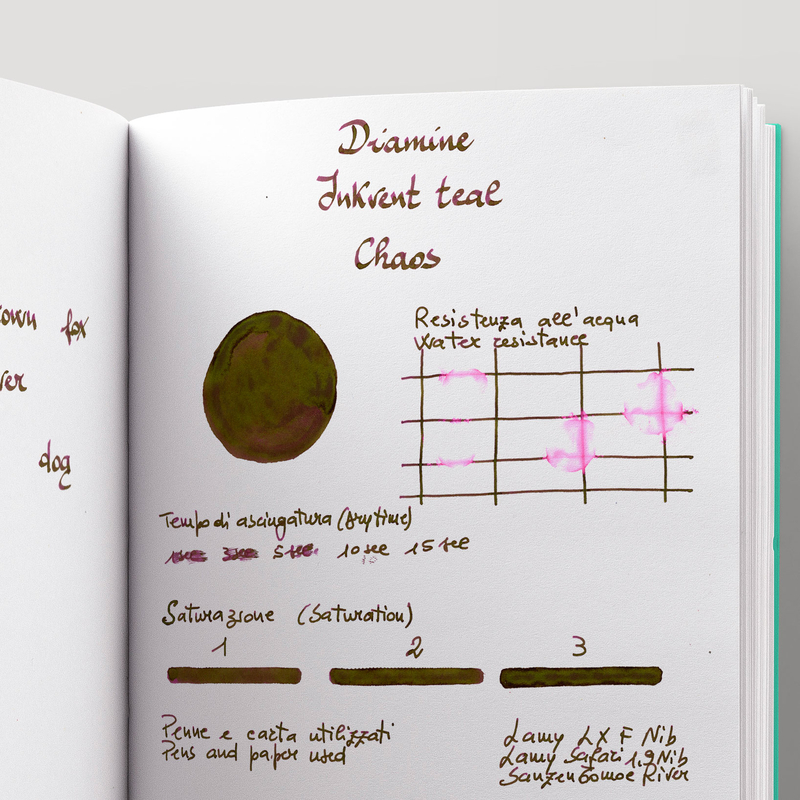 Diamine Diamine Inkvent Chaos Inchiostro 50 ml Teal Edition Extreme Sheen