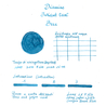 Diamine Diamine Inkvent Brrr! Ink Bottle 50 ml Teal Edition Pigment Shimmer