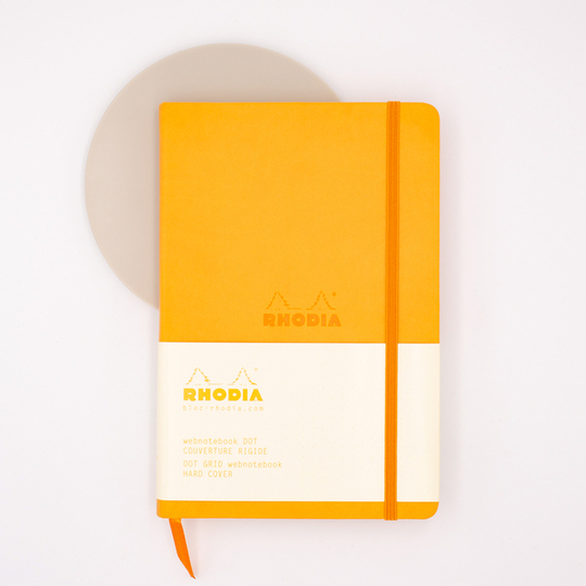 Rhodia Webnotebook A5 Dot Orange