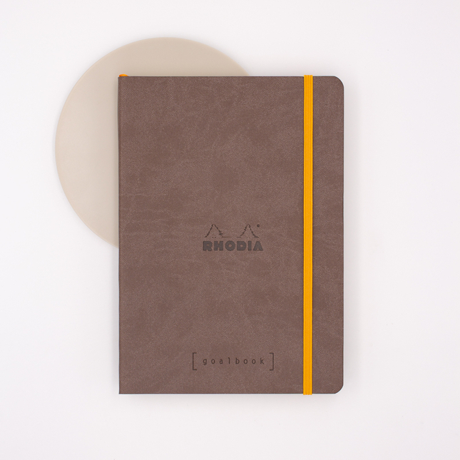 Rhodia Goalbook Notebook A5 Dot Cioccolato