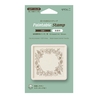Midori Midori Paintable Stamp Pre-Inked Soft Color Floral Decoration Brown