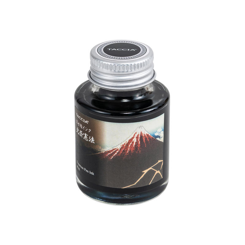 Taccia Taccia Ukiyo-e Hokusai Kenpou Ink Bottle 40 ml