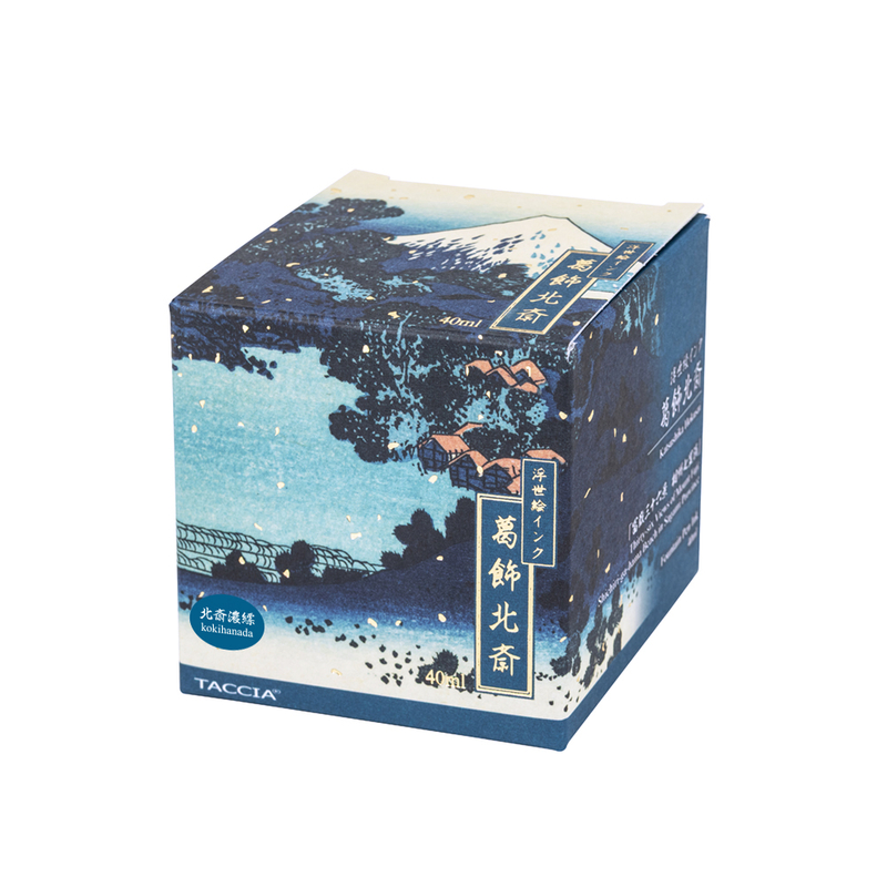 Taccia Taccia Ukiyo-e Hokusai Kokihanada Ink Bottle 40 ml