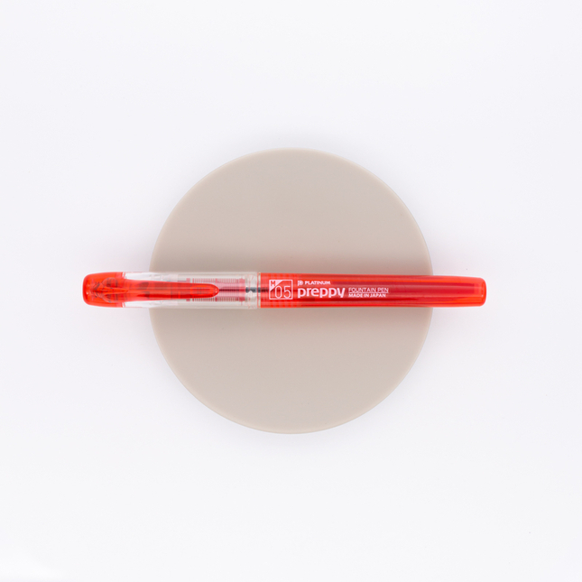 Platinum Preppy 05 Fountain Pen Red