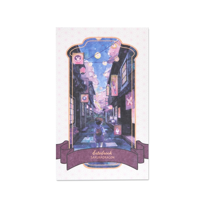Esterbrook Esterbrook x Sakuradragon Blotter Paper Sakura Street