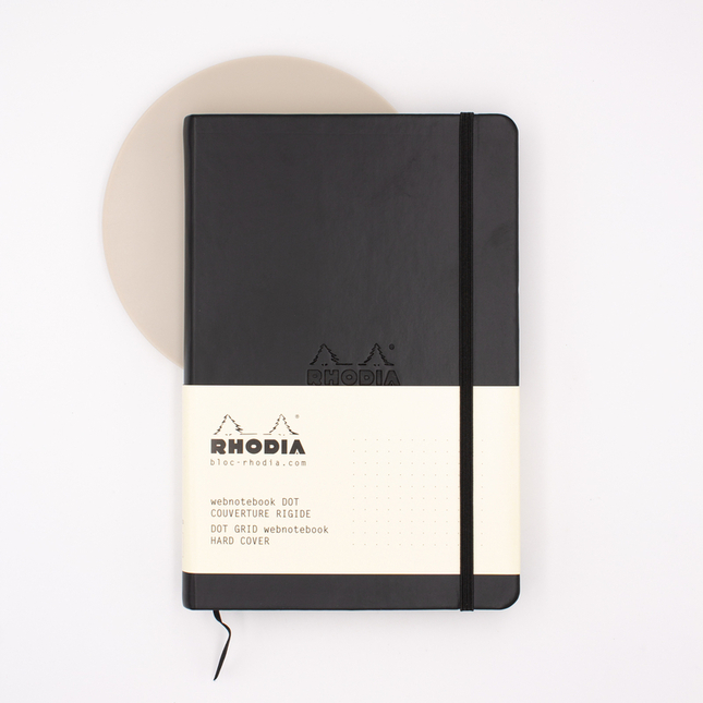 Rhodia Webnotebook A5 Dot Black