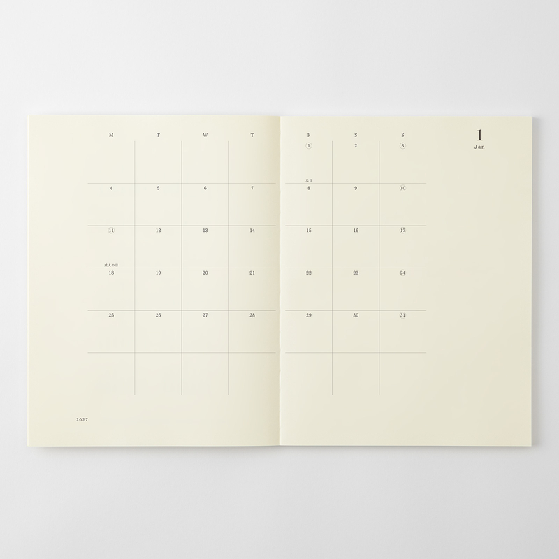 MD Paper MD Notebook Agenda 2027 Settimanale A4 Thin
