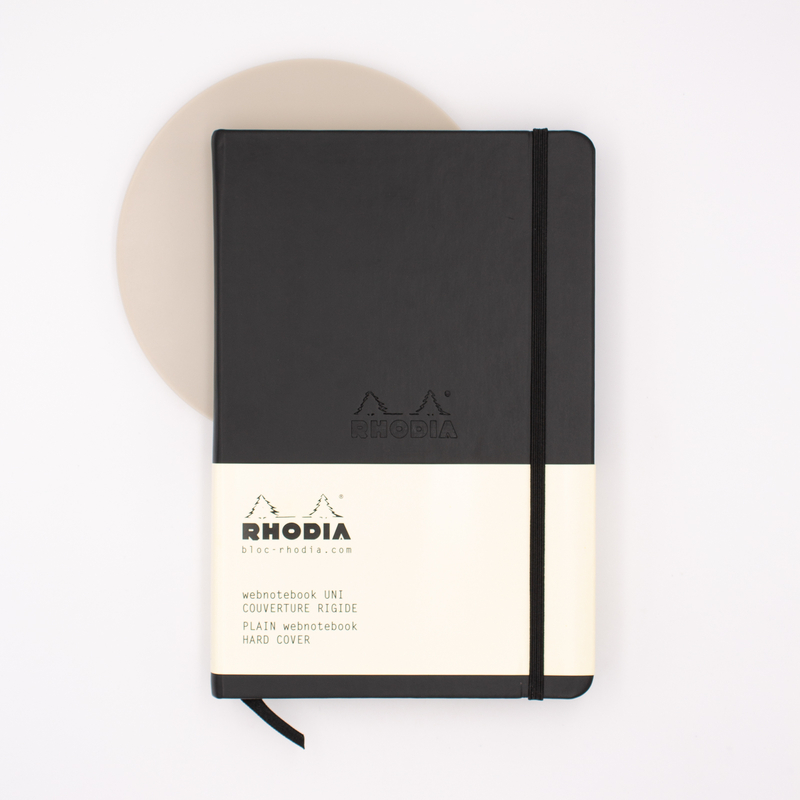 Rhodia Webnotebook A5 Blank Nero