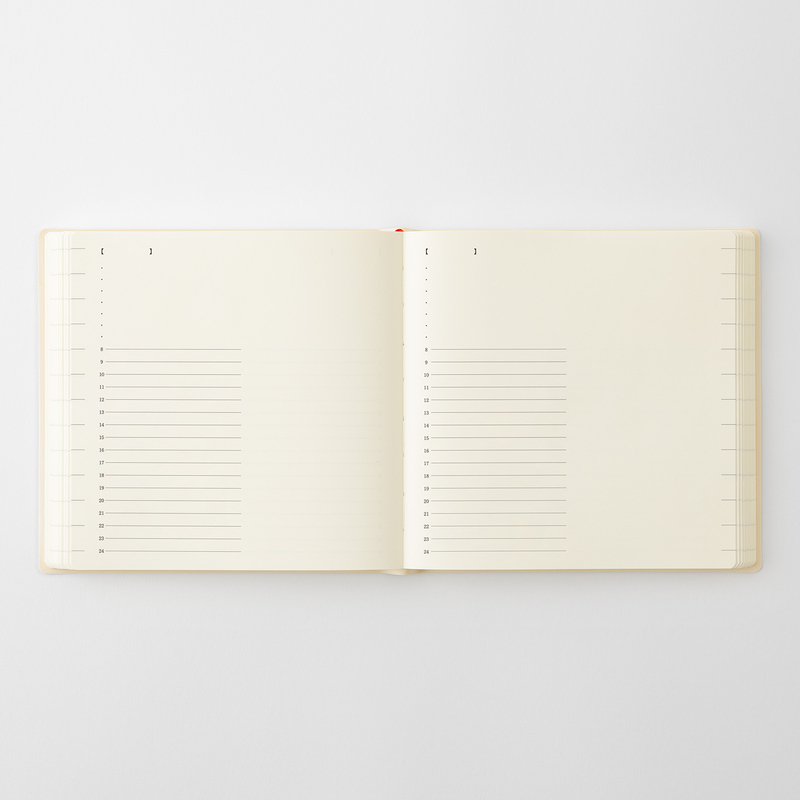 MD Paper MD Notebook Agenda 1 day 1 page 2027 Giornaliera A5 Square