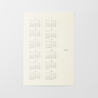 MD Paper MD Diary Sticker -S- Agenda 2027 Mensile Adesiva