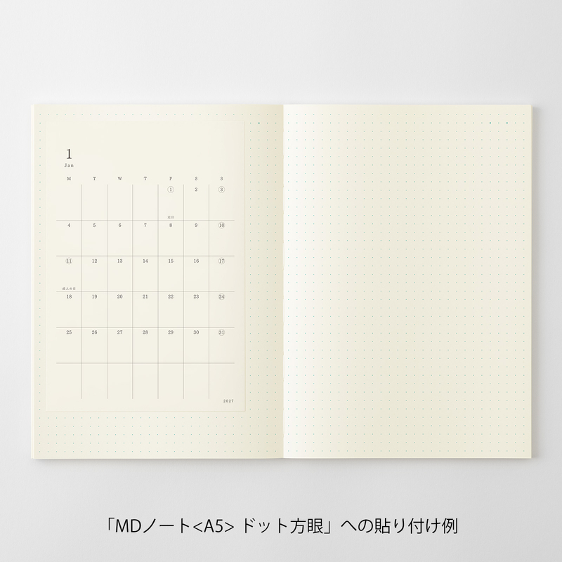 MD Paper MD Paper Diary Sticker 2027 -M-