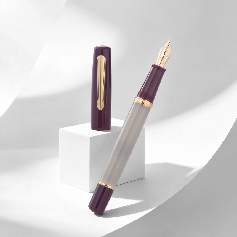 Nahvalur Nahvalur Original Fountain Pen Violet Ash Limited Edition
