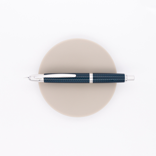 Pilot Capless Fountain Pen Blue Carbonesque
