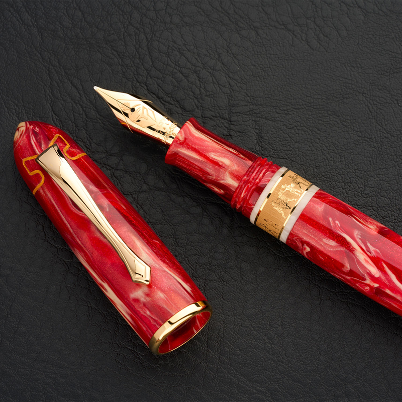 Delta Delta Gladiator K Penna Stilografica Oro 14k Edizione Limitata