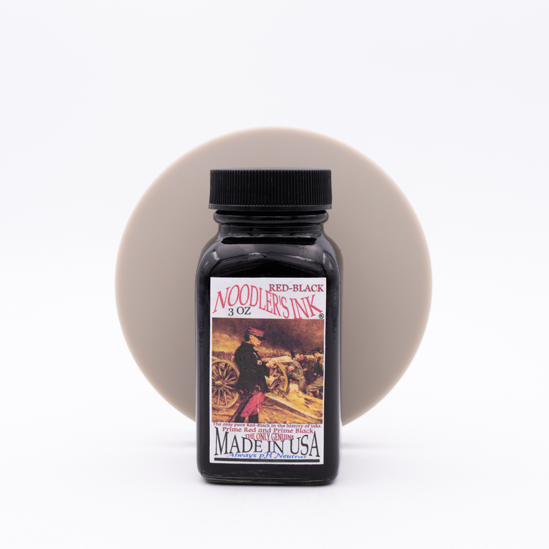 Noodler's Red Black Ink Bottle 3 oz