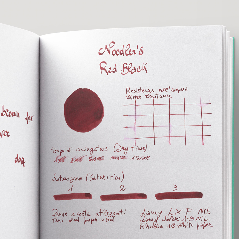 Noodler's Red Black Ink Bottle 3 oz
