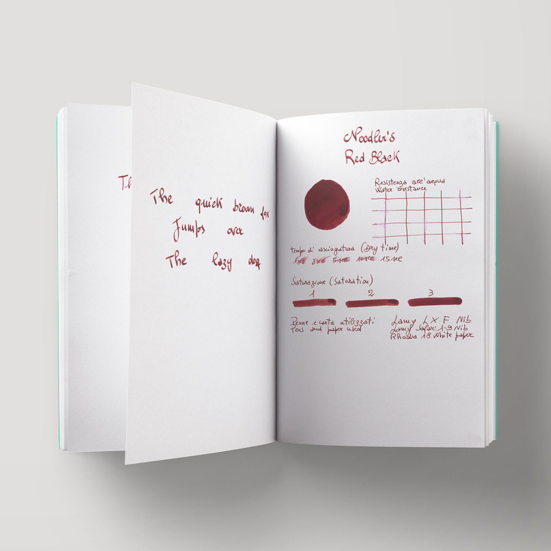 Noodler's Red Black Ink Bottle 3 oz