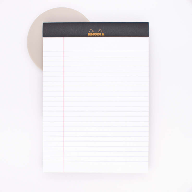 Rhodia Pad no.16 A5 Lined Black
