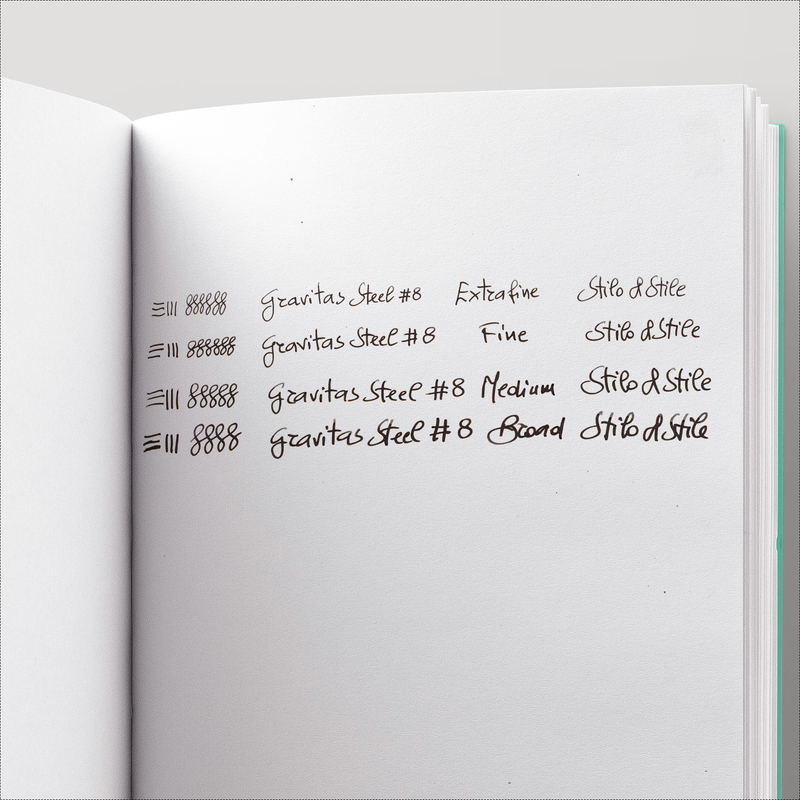 Gravitas Gravitas Monster Aluminium Penna Stilografica Ultem Black